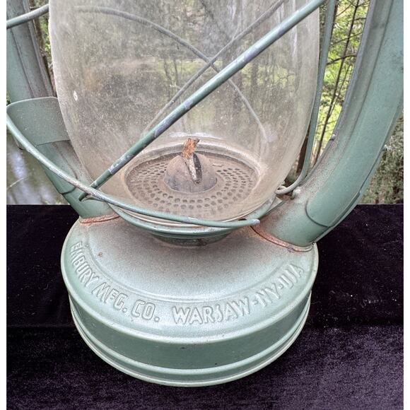 Vtg Embury Air Pilot No. 0 Lantern Lamp Star Bottom Universal 1928 Nice! - Picture 7 of 12